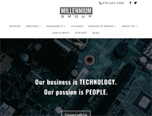 Tablet Screenshot of milpond.com